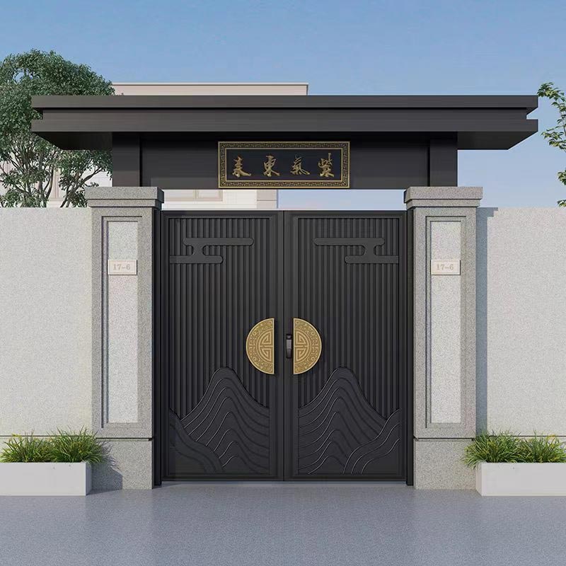 ¿Qué hace que la puerta de aluminio fundido tallado sea una opción inteligente para la arquitectura moderna?