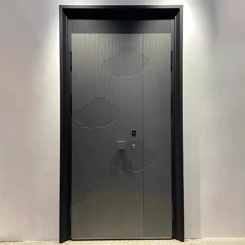 Puerta madre-hijo de aluminio fundido resistente al fuego