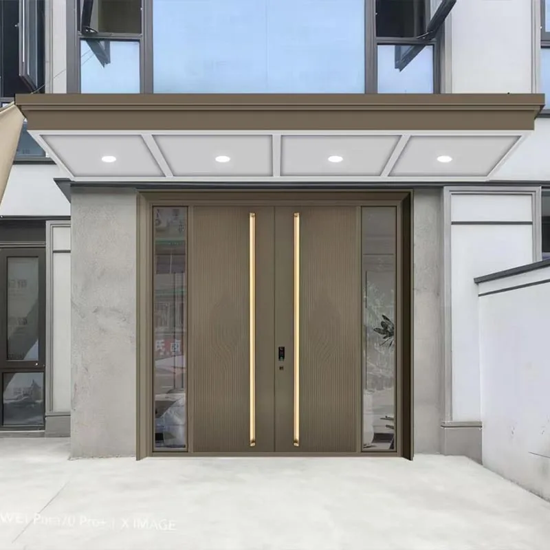 Villa Thermal Break Insulated Cast Aluminum Courtyard Gate